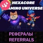 HEXACORE Gaming Universe bot Telegram рефералы