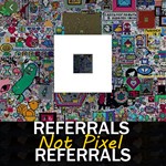 NotPixel АКТИВНЫЕ + РЕАЛЬНЫЕ Рефералы [⌚24/7 FARM]