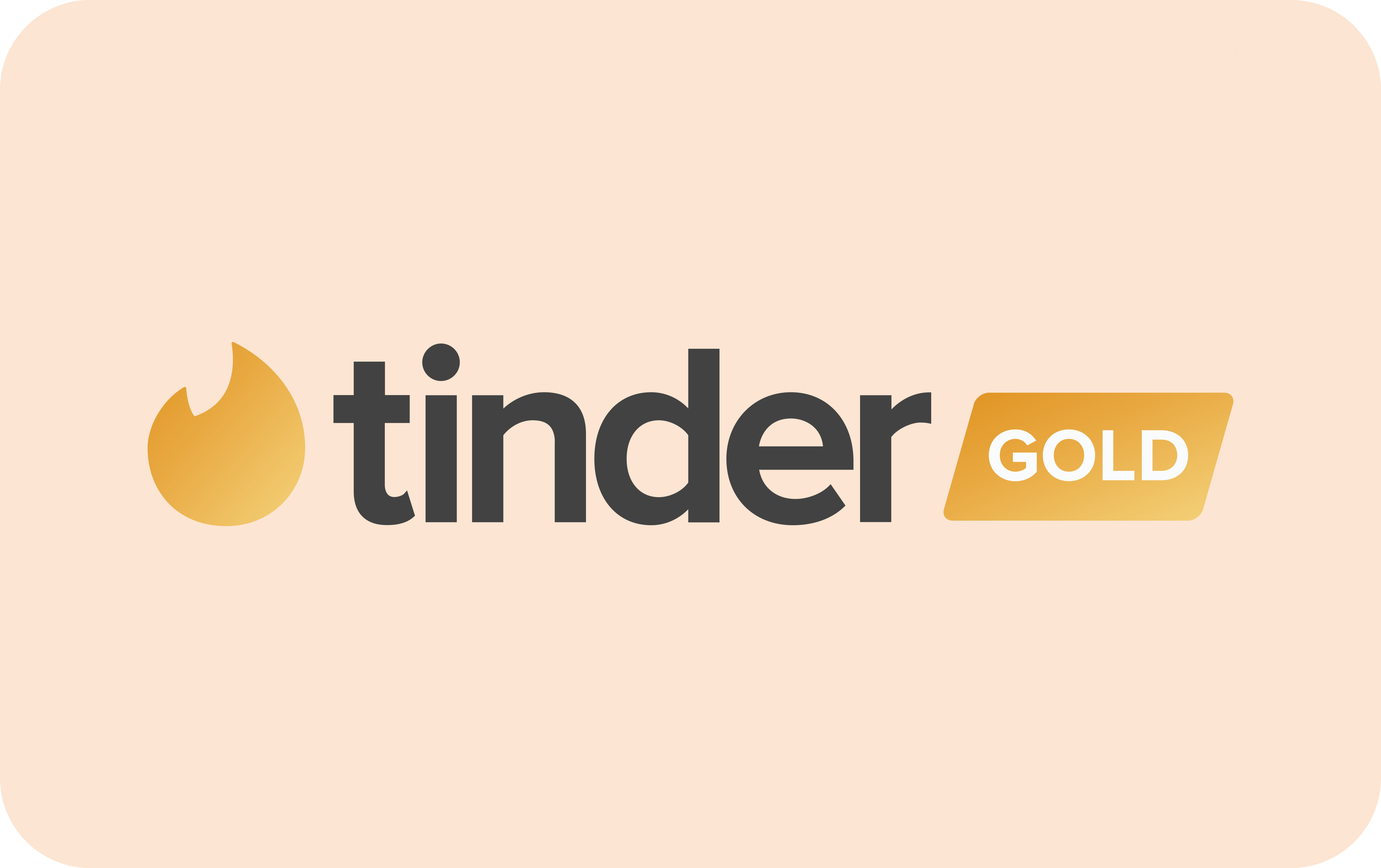 Tinder Gold 1 Month 🔥Promo Code🔥  🚀AUTO🚀