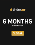 Tinder Gold - 6 Month Promo Code (GLOBAL) AUTO