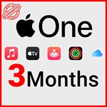 Apple one  iCloud50GB, Music, Tv, Arcade, Fitness| КЛЮЧ
