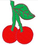 машинная вышивка Cherry