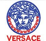Машинная вышивка 'VERSACE