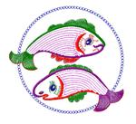 Машинная Вышивка Рыбки