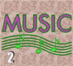 2  дизайна машинной вышивки MUSIC - изображение № 2