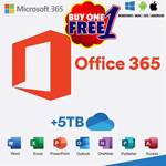 Аккаунт OFFICE 365 ПОДПИСКА НА 12 МЕСЯЦЕВ 1 ТБ ПК/MAC/T