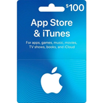 iTunes  ПОДАРОЧНАЯ КАРТА APPLE 100$ (США) ????????