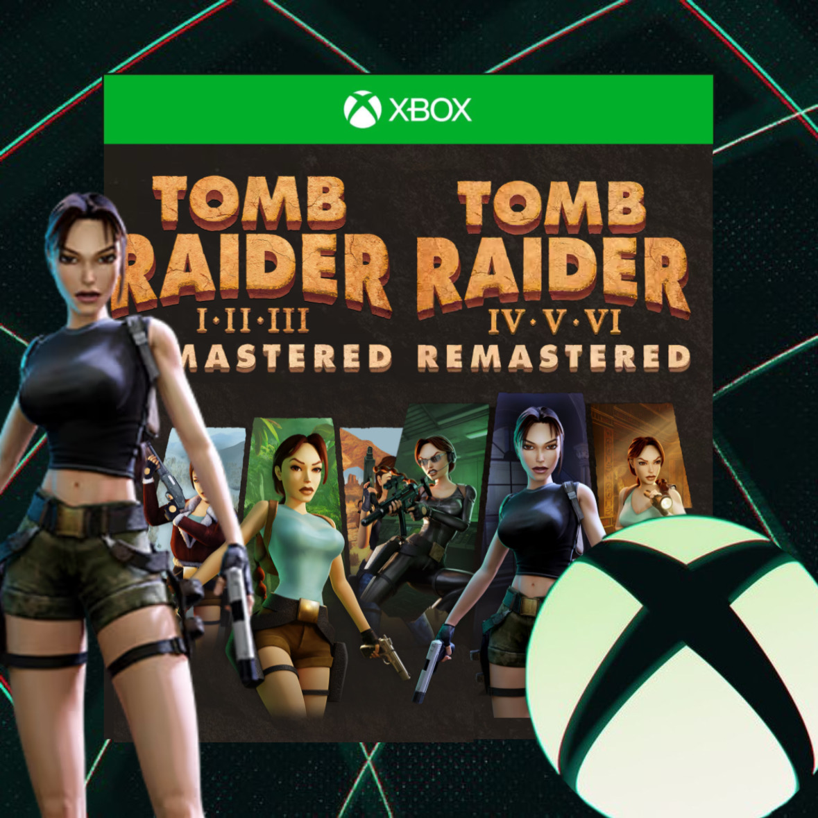 Tomb Raider I-III + IV-VI Remastered XBOX АКТИВАЦИЯ ✅