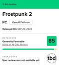 FROSTPUNK 2 ПК WINDOWS АКТИВАЦИЯ НА ВАШ АККАУНТ  - изображение № 2