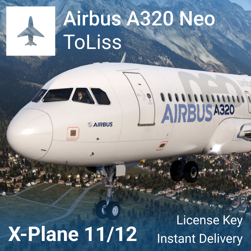 🛫 Лицензия Airbus A320 Neo by ToLiss для X-Plane 12/11