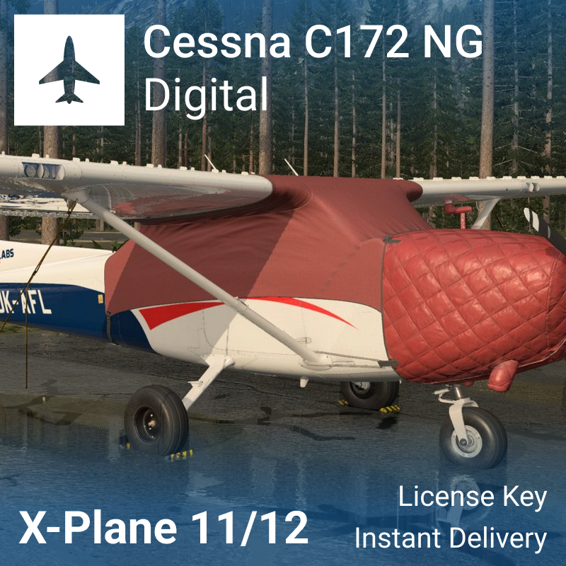 ✈️ Лицензионный ключ C172 NG DIGITAL для X-Plane 12/11