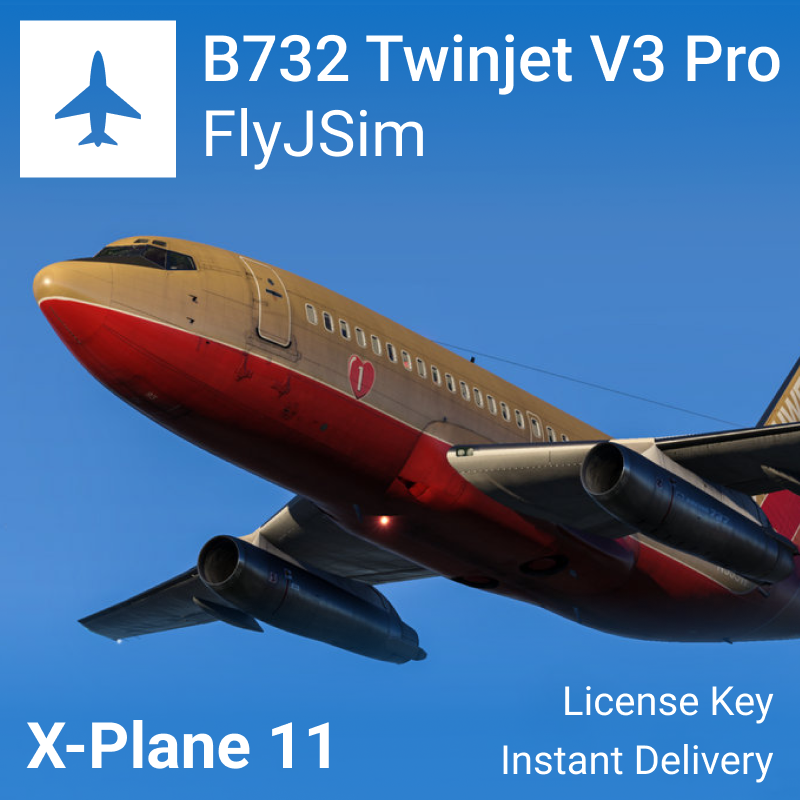 ✈️ FlyJSim 732 TwinJet V3 Pro | X-Plane 11