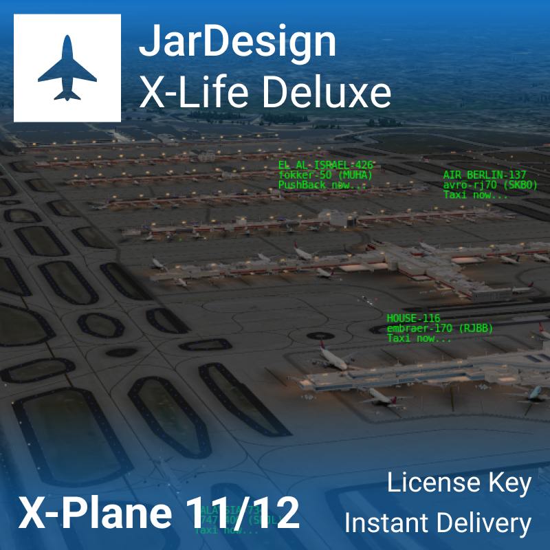 ✈️ JARDesign X-Life Deluxe для X-Plane 12/11