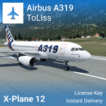 ️ Ключ ToLiss Airbus A319 для X-Plane 12  ЛИЦЕНЗИЯ