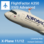  Ключ FlightFactor A350 XWB Advanced | X-Plane 12/11