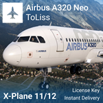 Лицензия Airbus A320 Neo by ToLiss для X-Plane 12/11