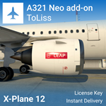 ️ A321 NEO Add-on для ToLiss A321 | X-Plane 12