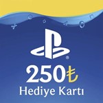 ТУРЦИЯ (????????)PlayStation 250 TL (ЛИР)КОД пополнения