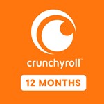  Crunchyroll MEGAFAN | 12 MONTHS | GLOBAL ACTIVATION