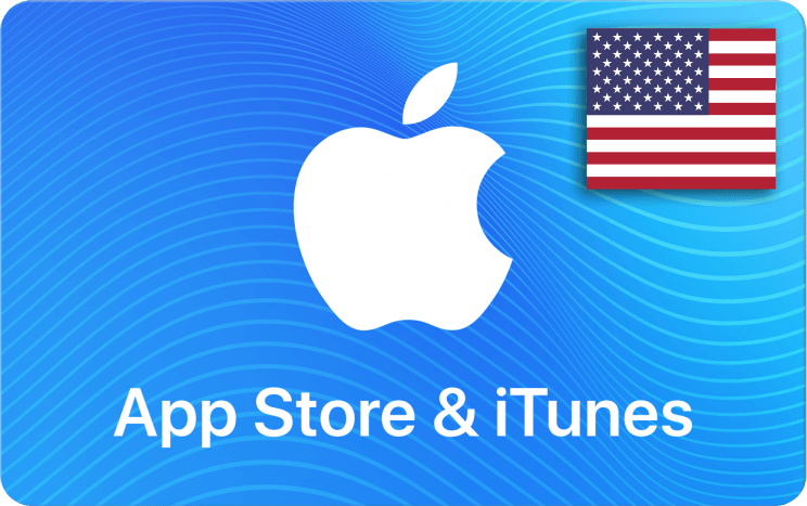 Подарочная карта Apple iTunes & App Store 10$ (США)