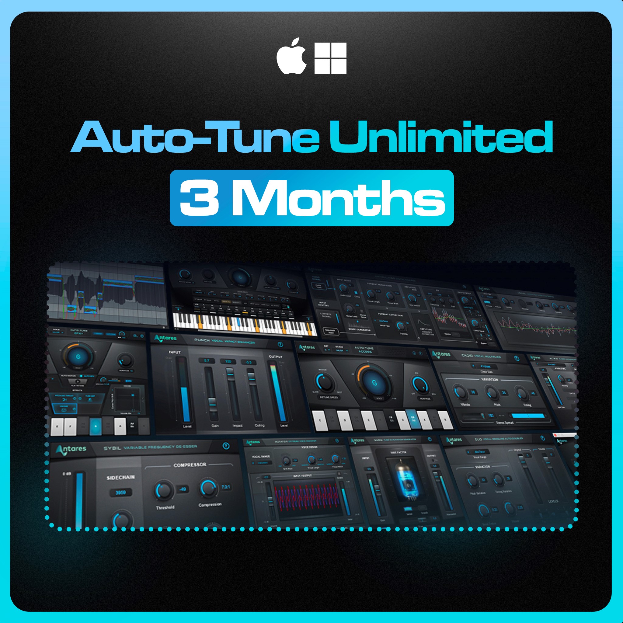 ⚫️ Auto-Tune Unlimited ⚫️ ДОСТУП НА 3-6-12 МЕСЯЦА ✅