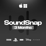 ️ SOUNDSNAP НА 3 МЕСЯЦА  РАБОТАЕТ В РФ 