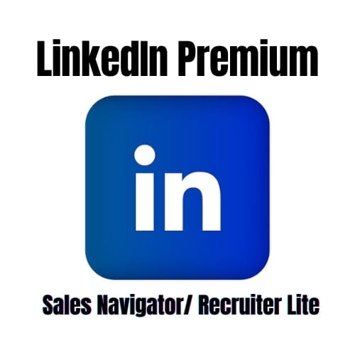 Linkedin/Sales Navigator/Recruiter Lite/Yearly/60% off