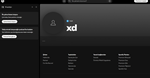 Профиль пользователя Spotify с синей галочкой (не испол