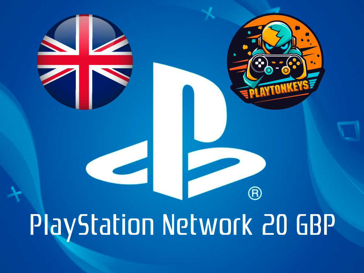 PSN Карта пополнения 20 GBP (Фунтов) Великобритания