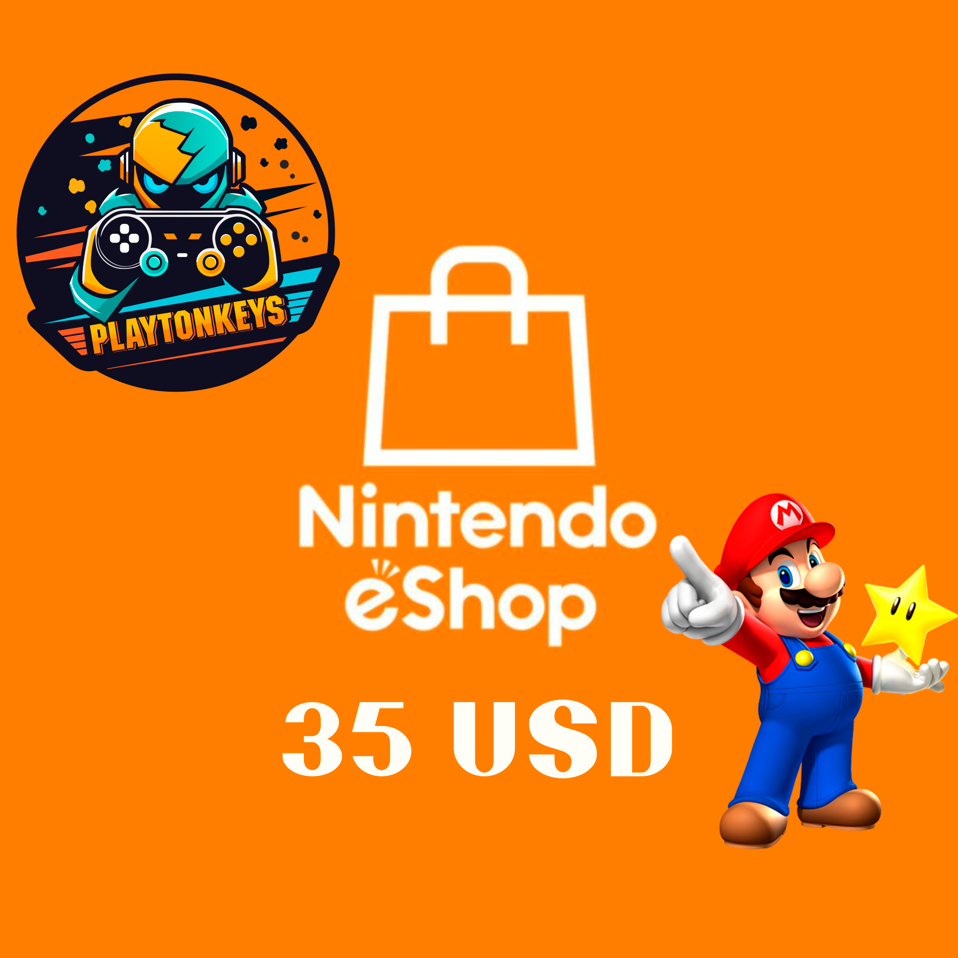 Карта оплаты Nintendo Eshop 35$ USD USA