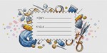Эксклюзив. схема для вышивки крестом БЧПШвейный конверт