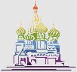 Эксклюзив. схема для вышивки крестом Собор