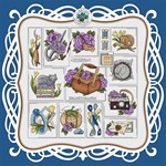Эксклюзив. схема для вышивки крестом Сокровища выш 9