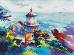 Эксклюзив. схема для вышивки крестом Великолепный вид