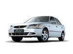 Выкройка ковриков для автомобиля Hyundai Accent и е.п.