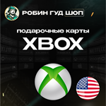 XBOX GIFT CARD 5-100$США