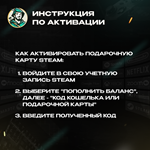 STEAM GIFT CARDМАЛАЙЗИЯАВТОДОСТАВКА 24/7 - изображение № 9