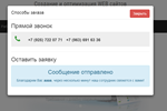 Обратная связь, форма для приема заказа из сайта - изображение № 3