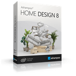 Ashampoo Home Design 8 Пожизненная лицензия, ключ