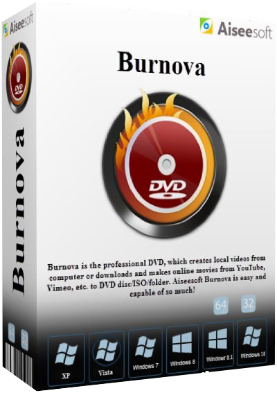 Aiseesoft Burnova. Диск рекордер.