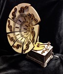 Граммофон DXF CDR, файлы для лазерной резки - изображение № 4