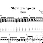 Show must go on (Queen). Ноты и табы для гитары