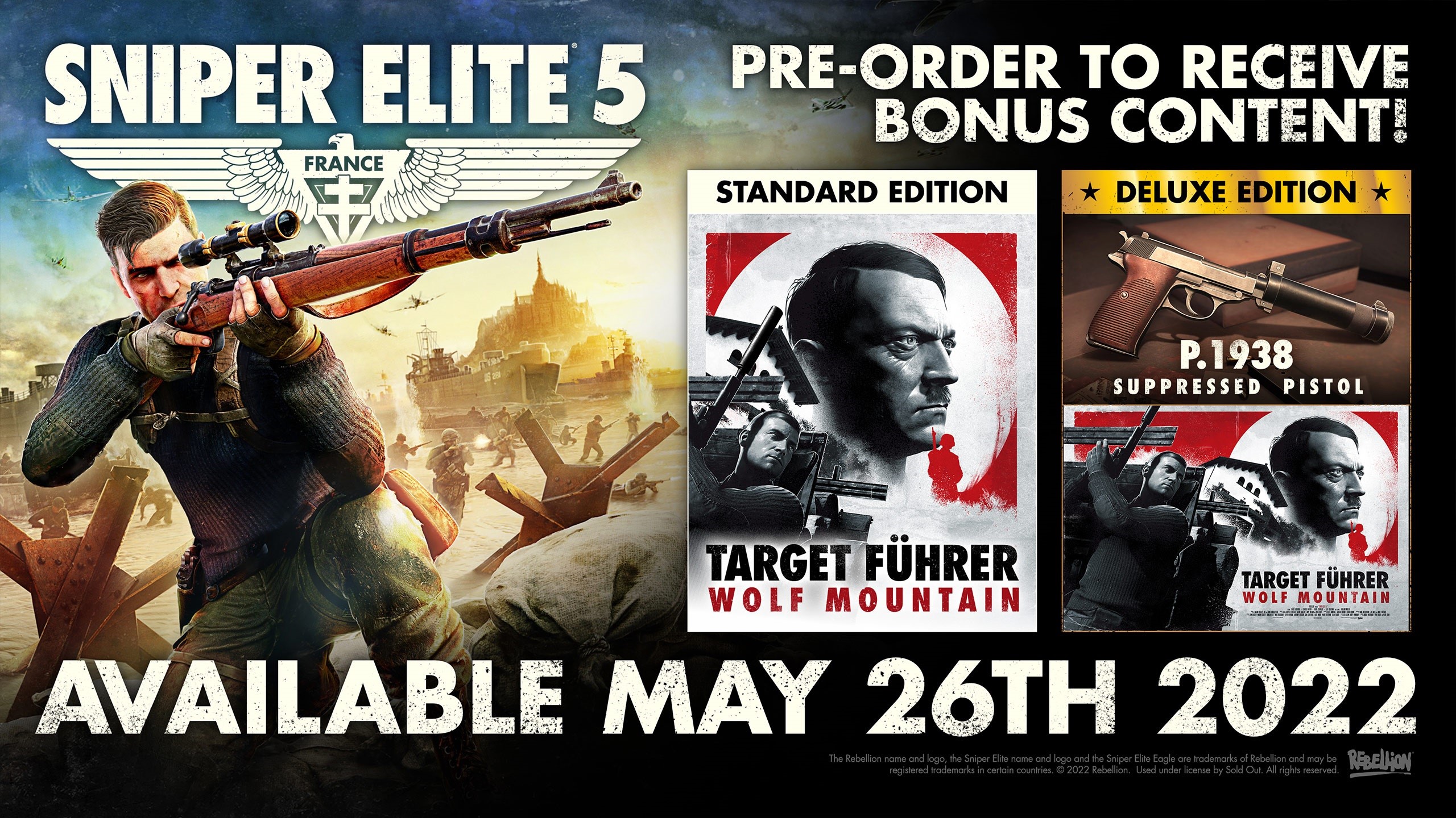 Sniper Elite 5 Deluxe - Steam аккаунт оффлайн💳