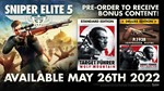 Sniper Elite 5 Deluxe - Steam аккаунт оффлайн