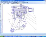 Чертеж рулевого механизма ГАЗ-3307