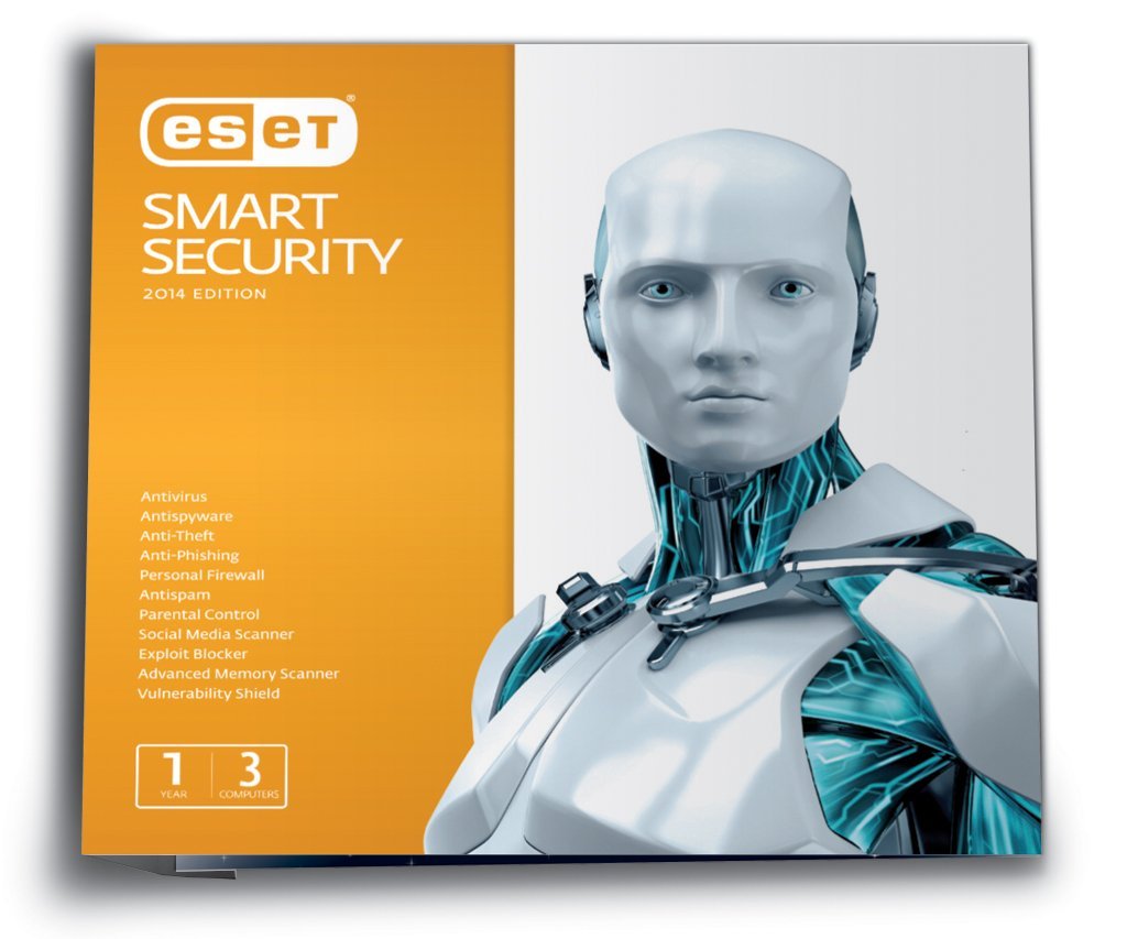 ESET NOD32 SMART SECURITY 8 3PC 1YEAR Promotional Price