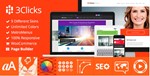 WP 3clicks responsive wordpres theme русский перевод