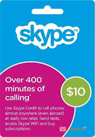 SKYPE ВАУЧЕР на 10$ (aктивация http://www.skype.com)