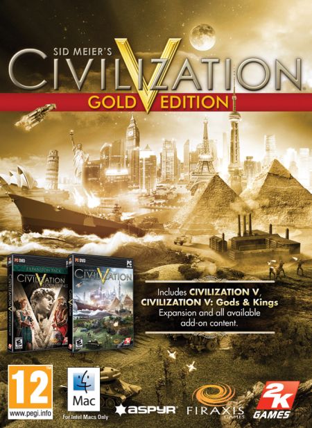 CIVILIZATION V GOLD EDITION / АНГЛИЙС. / STEAM / GLOBAL