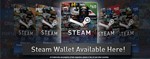 STEAM WALLET GIFT CARD 96.2$ НЕ GLOBAL БЕЗ RU-US-AR-TL